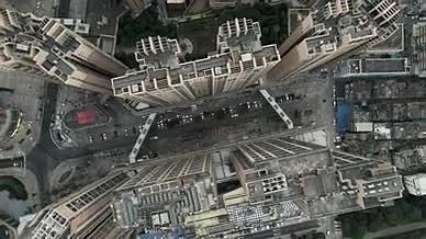 4K深圳城市高楼建筑俯拍视频的预览图